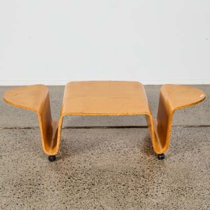 An Alva Alto Style Coffee Table