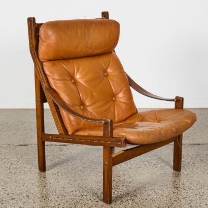A Safari Lounge Chair by Joe Backhouse