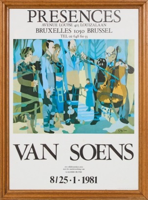 An Eric Van Soens Exhibition Poster
