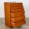 A Teak Mid Century Six Drawer Unit by Golden Key Furniture - 2