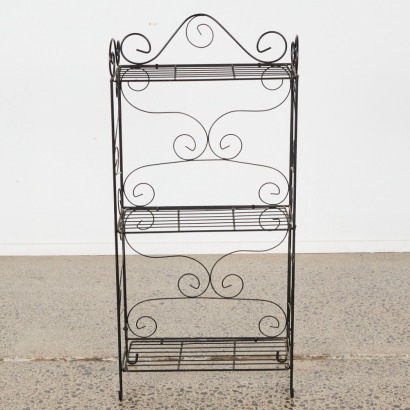 A Metal Shelving Unit