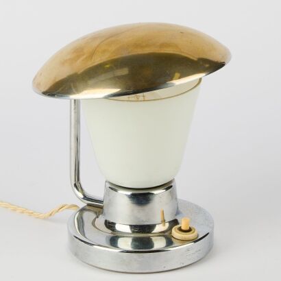 A Mid-Century Adjustable Desk Lamp by Josef Hurka for Napako