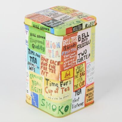 A Bell Tea Dick Frizzell Tin