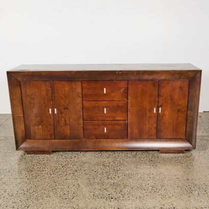 A Brutalist Style Sideboard A/F