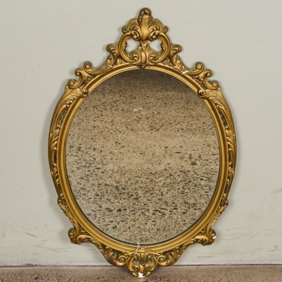 An Antique Gilt Mirror A/F