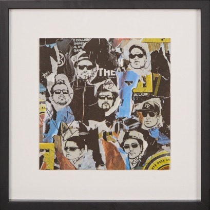 A Signed Fat Freddy's Drop Popset Paper Print