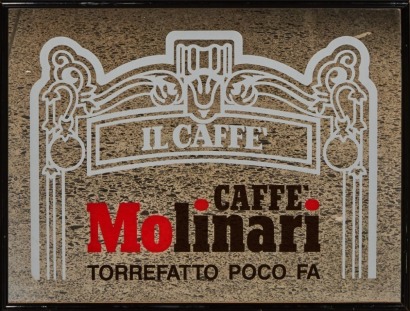An Italian Coffee Mirror