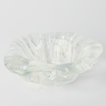 A Vintage Handmade English Lead Crystal Bowl