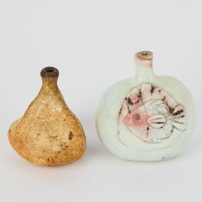 A Pair of Rosemarie Brittain Vases