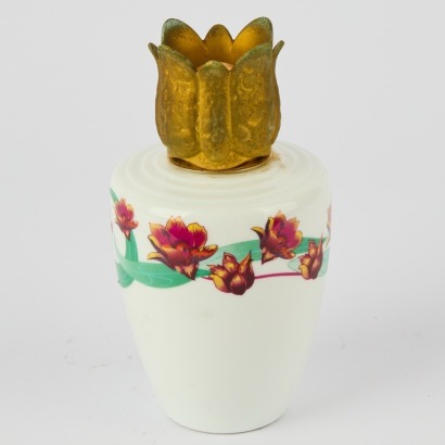 A Scarce Vintage Limoge Oil Lantern
