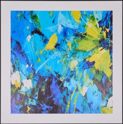 An Abstract Textured Print
