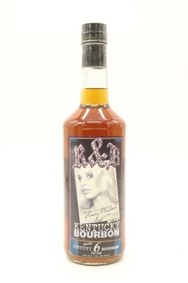 (1) R&B Rhythm & Blues Distilleries 6 Year Old 'Honey Michaels' Straight Kentucky Bourbon Japanese Import, 40% ABV, 750ml