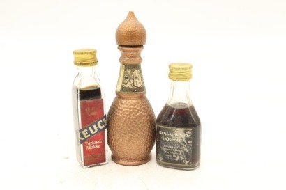 (1) Mixed Miniatures, 3 Bottles Sold as One Lot