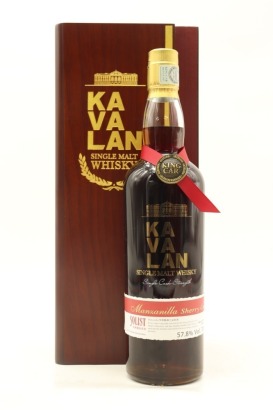 (1) Kavalan Solist Manzanilla Cask Strength Single Malt Whisky, 57.8% ABV (GB)
