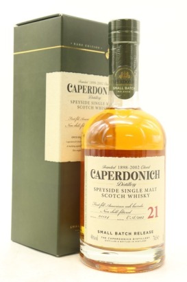 (1) Caperdonich Small Batch Release CA/002 21 Year Old Single Malt Scotch Whisky, 48% ABV (GB)
