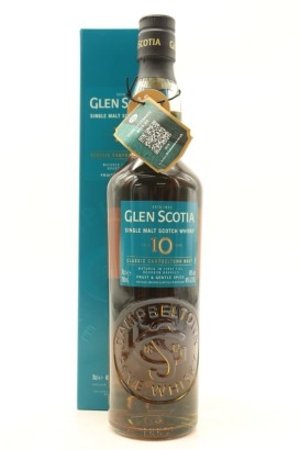 (1) Glen Scotia 10 Year Old Single Malt Scotch Whisky, Campbeltown, 40% ABV (GB)