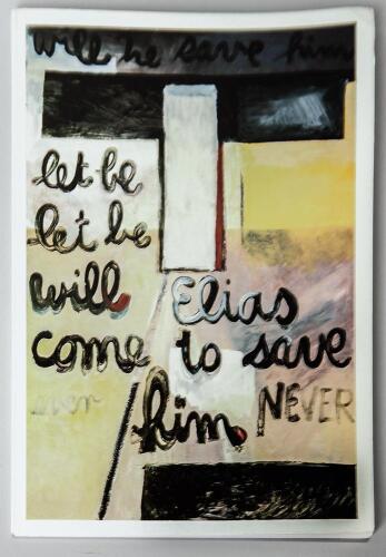 I WILL NEED WORDS: COLIN MCCAHON'S WORD AND NUMBER PAINTINGS