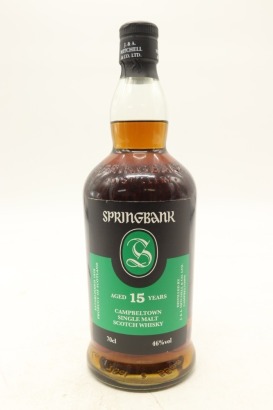 (1) Springbank 15 Year Old 2022 Release Single Malt Scotch Whisky, Campbeltown, 46% ABV