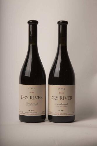 (2) 2008 Dry River Lovat Syrah, Martinborough