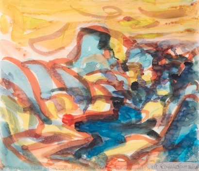 TOSS WOOLLASTON AND ROSSANO FAN untitled