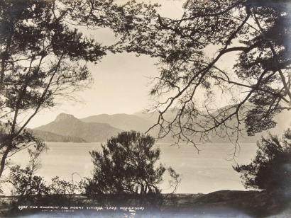 BURTON BROTHERS The Monument And Mount Titiroa - Lake Manapouri