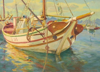 CEDRIC SAVAGE Sailboat