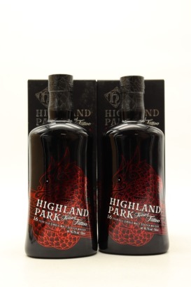 (2) Highland Park Twisted Tattoo 16 Year Old Single Malt Scotch Whisky, 46.7% ABV (GB)