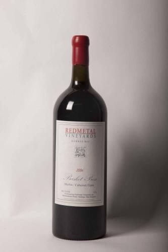 (1) 2006 Redmetal Basket Press Merlot/Cabernet Sauvignon 1500ml, Hawkes Bay