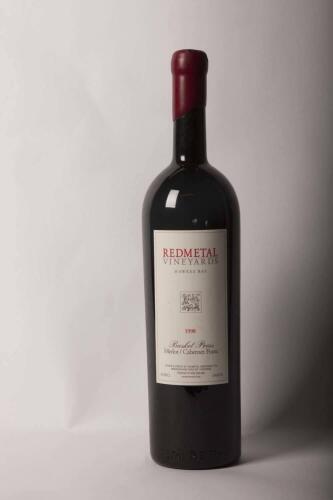 (1) 1998 Redmetal Basket Press Merlot/Cabernet Sauvignon 1500ml, Hawkes Bay