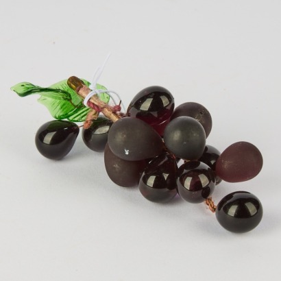 A Bunch of Murano Art Glass Grapes