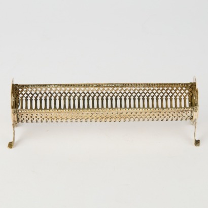 An English Edwardian Silver Plated Wafer or Sugar Cube Trough