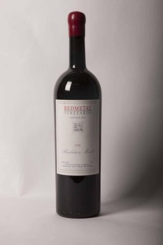(1) 1998 Redmetal Resolution Merlot 1500ml, Hawkes Bay