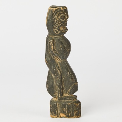 A Wood Statue From Bali
