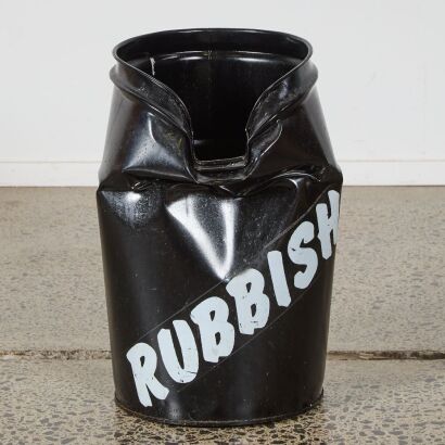 A Vintage Rubbish Bin