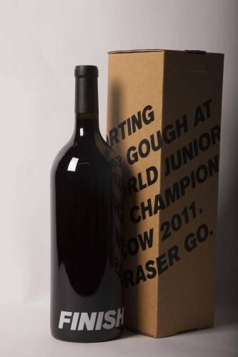 (1) 2009 Finish by Ngatarawa Merlot/Cabernet Sauvignon 1500ml, Hawkes Bay
