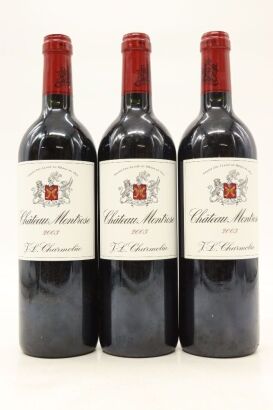(3) 2003 Chateau Montrose, Saint-Estephe [JR17] [RP98] [WE95] [WS95]