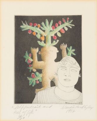 CLAUDIA POND Self portrait and tree of life