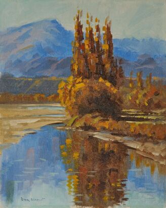 PETER BEADLE Autumn, Lower Shotover River, Central Otago