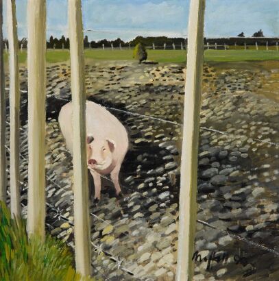 TREVOR MOFFIT Untitled (Pig)
