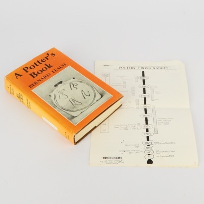 A Potter's Book by Bernard Leach with Cobcraft Ephemera