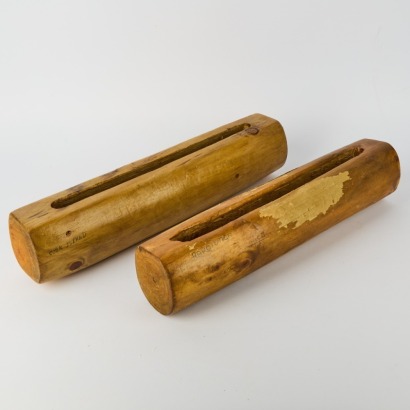 Two Pate Log Drums