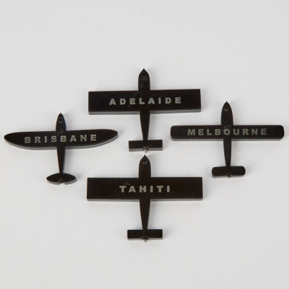 A Collection of Four Michele Bryant Destination Planes