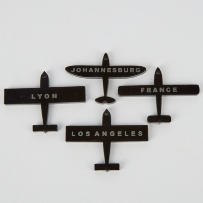 A Collection of Four Michele Bryant Destination Planes