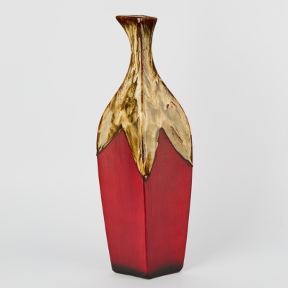 A Large Two Toned Ceramic Vase
