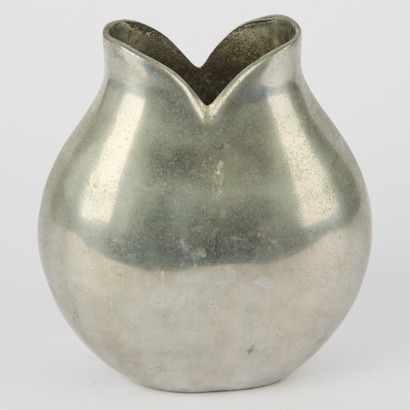 An Aluminium Vase