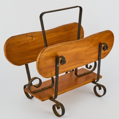 A Mid Century Magazine Holder