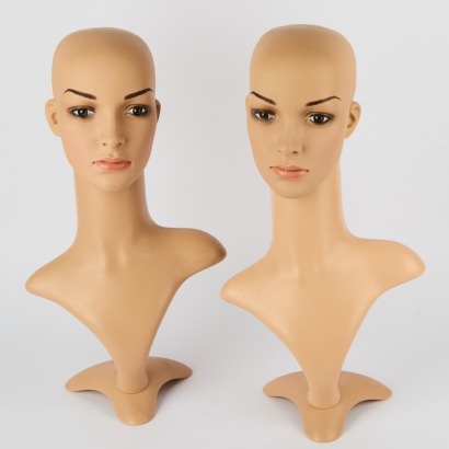 A Pair of Mannequin Busts