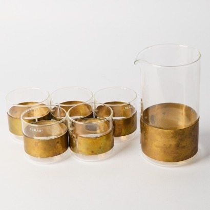 A Set of Serax &lsquo;Chemistry&rsquo; Tumblers And Carafe