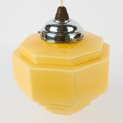 An Art Deco Glass Light Fitting & Gallery