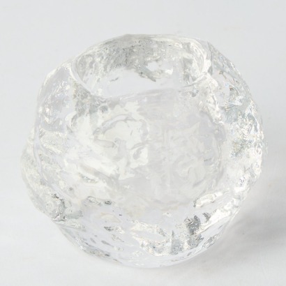 A Large Kosta Boda Snowball Votive